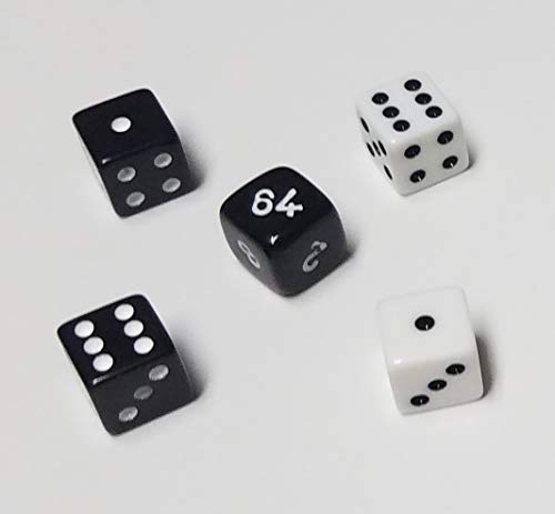 Backgammon Doubling Cube 10mm Dice Set / Replacement or Travel Set Very Small Backgammon Doubling Cube 10mm Dice Set / Replacement or Travel Set Very Small