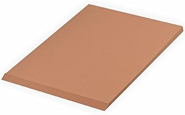 Creleo Coloured Paper 130 g/m² A4 20 Sheets – LIGHT BROWN