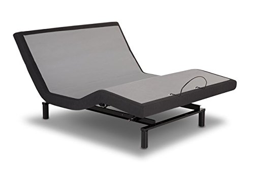 iDealBed Leggett and Platt iEscape Adjustable Bed Base, Wireless, Wall Hugger, Massage, Zero Gravity, Queen