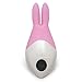 Ladygasm Jessica Compact Yet Powerful Clitoral Vibrator - Silicone + Waterproof + Super Cute Female Adult Toy