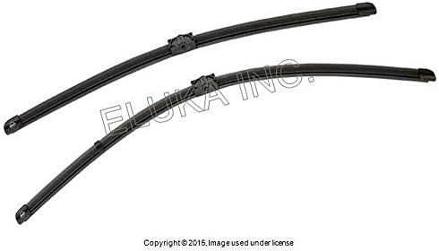 BMW OEM Windshield Wiper Blade Set - 19 Inch/24 Inch Front  323i 325i 325xi 328i 328xi 330i 330xi 335i 335xi M3 323i 328i 328xi 335d 335i 335xi M3 325xi 328i 328xi 328i 328xi