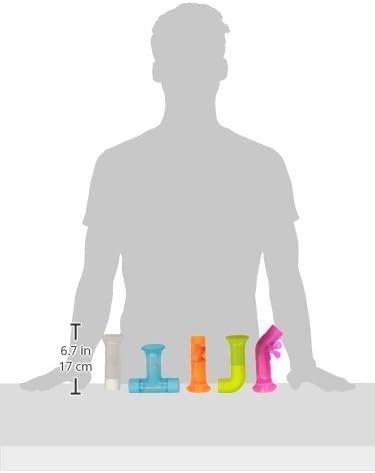 Tomy Boon Jouet De Bain 5 Tubes Et Tuyaux B11088 Jeu De Bain Interactifpour Bébés Accessoire De Bain Pour Bébé 5 Tuyaux Multicolores Pour