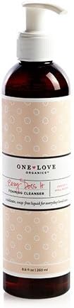ONE LOVE ORGANICS easy does it foaming cleanser