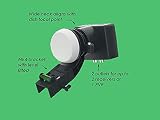 GeoSync TWIN LNB for Satellite Dish Universal Ku Band Sky Freesat view 6