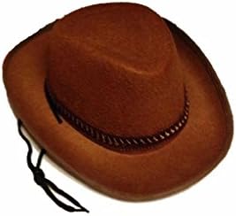 Ponce Child Size CowBoy Hat Brown DELUXE QUALITY Costume Cow Boy Rodeo Kids Boys