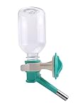 Choco Nose H528 Patented No Drip Rabbit Water Bottle. Toy Breed Dog Water Bottle. Chinchilla Water Bottle , BPA Free, 11.2 Oz / 330 Ml, Nozzle Diameter: 13mm (Mint)