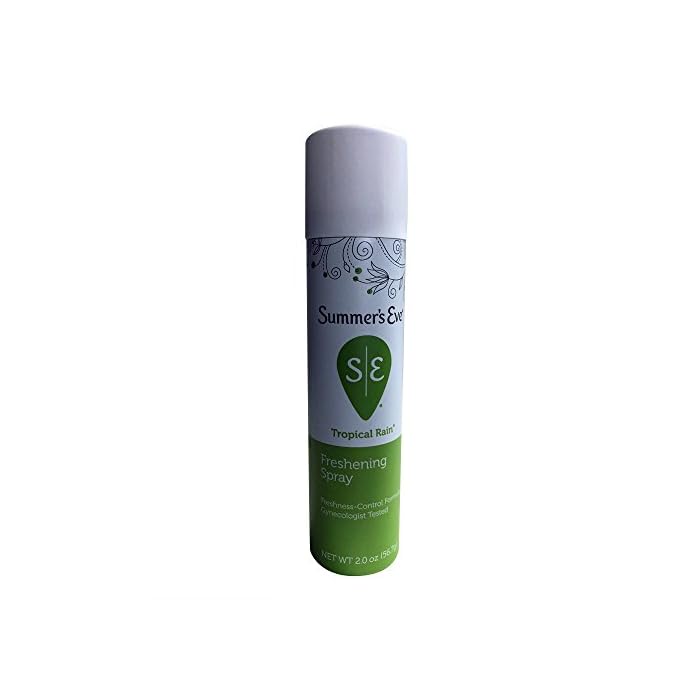 Summer's Eve Feminine Deodorant Spray Tropical Rain 2 Oz. (3 Pack)
