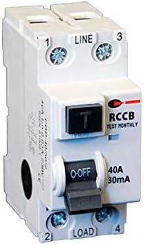Lewden 40/30/2 RCCB/RCD - 2 Pole 40 Amp