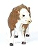Big Country Toys Hereford Bull - 1:20 Scale - Hand Painted - Farm Toys - Farm Animal Toys