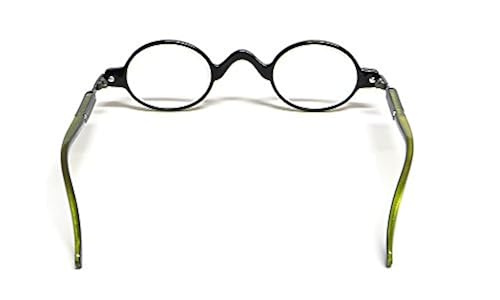 2SeeLife Round Metal Wire Rimmed Reading Glasses for Men & Women – Medium–Wide Fit, Durable, Spring Hinges, Premium Readers, Gold, +1.00
