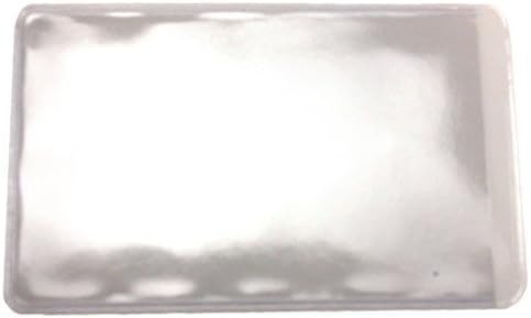 Side Loading Business Card Size Adhesive Back Pockets - 100pk MyBinding STB-222SL Clear