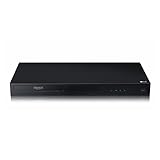 LG UBK80 4K Ultra-HD Blu-ray Player with HDR Compatibility (2018), Black