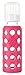 Lifefactory Glass Baby Bottles with Silicone Protection - 4-PACK, 4 oz/9 oz Bottles, (1- Pink, 1- Raspberry, 1- Lavender & 1- Grape)