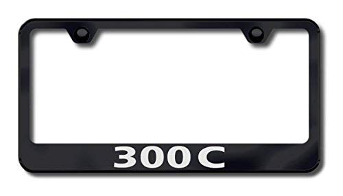 Au-tomotive Gold 300C Black Stainless Steel License Plate Frame (Certified Refurbished)
