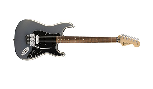 Amazon.com: Fender Standard Stratocaster HSS Floyd Rose Guitarra eléctrica ( Ghost), color plateado : Instrumentos Musicales