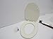 KOHLER K-4712-T-96 Triko Elongated Molded-Wood Toilet Seat with Color-Matched Hinges, Biscuit