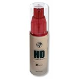 W7 HD 12 HR Liquid Foundation, Pump - Sand Beige, 30ml/1.01fl oz