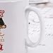 White Mugs with Printing Words I Just Want to watch HALLMARK Christmas movies ALL DAY Coffee Mugs for Christmas Gift Brithday Gift or Daily Use (White, 1 pcs)
