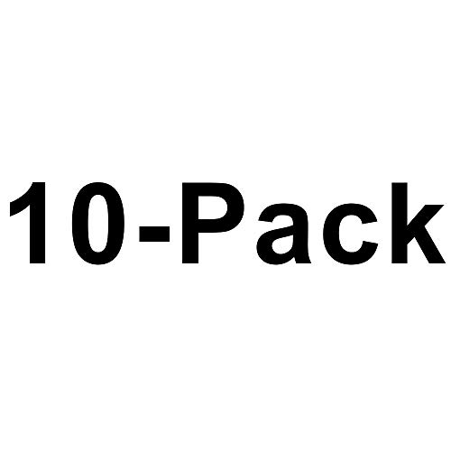 Generic Keystone Jack RJ45 Ethernet Module Cat6 Network Coupler Punch Down Adapter Compatible Cat 6/5e/5 Connector(10 Pack)