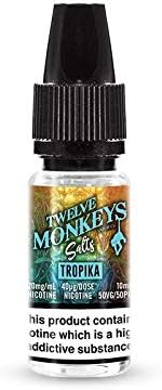 Twelve Monkeys Salts 10ml 2.0%/20mg 50/50 (Tropika)