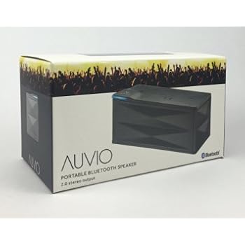 Amazon.com: Auvio PBT600 Portable Bluetooth Speaker (Gray): Home Audio