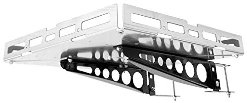 Mount-n-Lock GennyGo RV 4-Inch Bumper-Mounted Generator and Cargo Carrier Tray Kit (TM) (24" x 24", Hybrid)