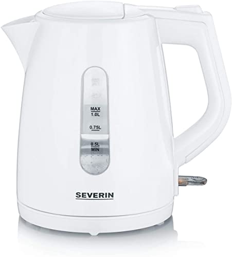 WK 3411 Hervidor de Agua, 2.200 W, 1.0 L aprox., Base 360° con Sistema Inalámbrico, Blanco