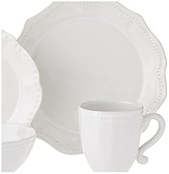 Mikasa Alyse 4-Piece Place Setting, White