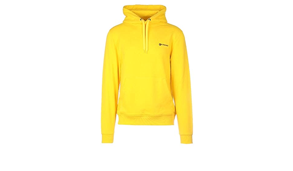 yellow burberry moletom com capuz