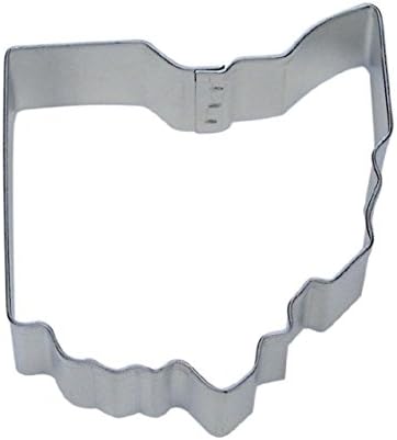 Ohio Shape Cookie Cutter 3" Fondant Baking State Map Sugar