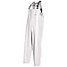 Grundéns Men's Clipper Fishing Bib Pants, White - Large