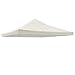 Yescom 10'x10' Gazebo Top Replacement for Beach Cabanas for 1 Tier Outdoor Canopy Cover Patio Garden Yard Cream White Y0041007
