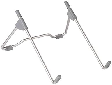 Ateman Adjustable Laptop Aluminum Stand Portable for Laptop/Notebook/ipad (Gray)