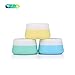 On the go! Silicone Reffiable Cream Container Case Travel Kit 0.5 OZ 15ml No leak Design (Cream box)