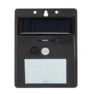 Philips Essential Smart Bright 0.5-watt,50lm All in one Solar Wall Light | BWS010 LED50/765 | Smart Solar Wall Light