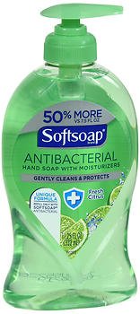 Softsoap Antibacterial Hand Soap With Moisturizers Fresh Citrus - 11.25 oz, Pack of 4