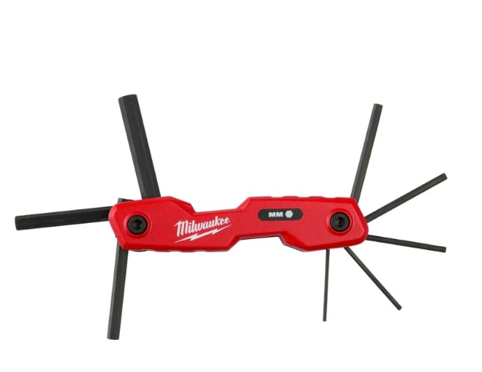 Milwaukee - Metric Hex Key Set - 8 Piece 4932480978