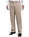 Dockers Men's Never Iron Essential Khaki D3 Classic-Fit Flat-Front Pant, British Khaki - discontinued, 38W x 32L