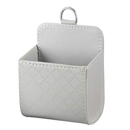 Car Auto Storage Case Pu Seat Back Interior Air Vent Tidy Organizer Cellphone Holder Pounch Box