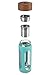 pH Hydrate Glass Alkaline Water Filter Bottle - Portable Alkaline Water Filter Ionizer - Filtered Water Bottle - Increase pH, Reduce Fluoride, Remove Heavy Metals & Chlorine, New 2018 (10oz/300ml)