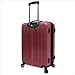 Traveler's Choice Tasmania 100% Pure Polycarbonate Expandable Spinner Luggage, Purple, Carry-on 20-Inch