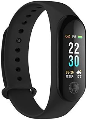 JSTBUY LABEL M3 Plus Waterproof Fitness Activity Tracke Smart Band Watch (Colour May Vary)