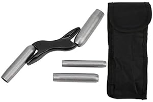 Brick Jointer Tool Set – 1/2in to 7/8in Sizes, Cast Aluminum Handle with Storage Cover for Masonry Wall Jointing and Brickwor