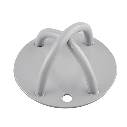 SUNREEK8482;Suspension Strap Trainer Mount Anchor Bracket Hook - Wall & Ceiling - For Trainer Straps, Crossfit Olympic Gymnastic Rings, Aerial Yoga Swings & Hammocks, Includes 2 Sets of Screws. - Thumbnail 4