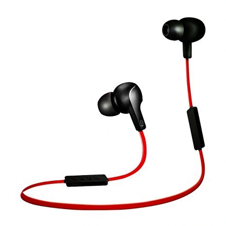ULDUM Bluetooth Earbuds Bluetooth V4.1 Automatically Pair Selfie Stereo Noise Cancelling Bass HiFi Sweatproof IN-Ear Bluetooth Earphone for Cell Phones MP3 Tablets and All Bluetooth Players-Jet