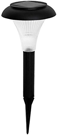 Solar Garden Lights 10 Packs LED Solar Lighting for Outside Lights Waterproof Lawn Lamp Easy to Install Landscape Lighting with Solar Panels High-tech Solar Lights (8Inch),NO AA BATTERY IN THE PACKAGE