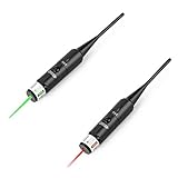 ADAFAZ Red/Green Bore Sight Kit Boresighters for .177 to .50 Caliber Pistols Rifles (Upgraded Version)