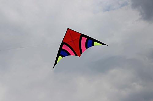 Amazon 微風でもよく揚がる三角凧 マジック トライアングル カイト タコ糸別売 凧 カイト ホビー