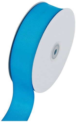 Creative Ideas Solid Grosgrain Ribbon, 1-1/2-Inch by 50-Yard, Turquoise