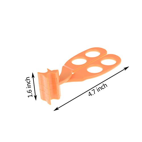 Yiphates Baby Food Scissor, Portable Food Scissor Cutter Masher Chopper, Home and Kitchen Food Slicer Shears (Comes with Travel Storage Case) - Thumbnail 3